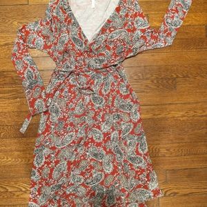 Paisley Sash Tie Dress
Maternity